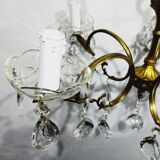 5-light chandelier with tassels