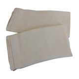 Lot de serviettes blanches en lin