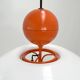 Suspension Saliscendi Orange by Elio Martinelli for Martinelli Luce, 1970