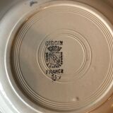 6 hollow plates in Earthenware Digoin Sarreguemines