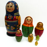 Set of 7 Russian dolls