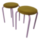 Contemporary lilac stool