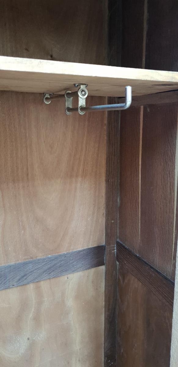 Art-deco style glazed cabinet