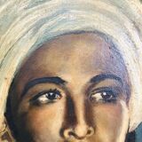Orientalist portrait "Man with tuban" circa 1930