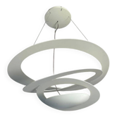 White Artemide suspension