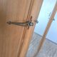 Art Deco wardrobe with mercury mirror