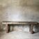 Vintage 1950 solid oak desk