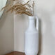 Papier-mâché style vase