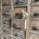 Old multi-drawer workbench furniture