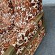 Vintage 70s 3-seater convertible sofa in floral velvet Méral France 1970