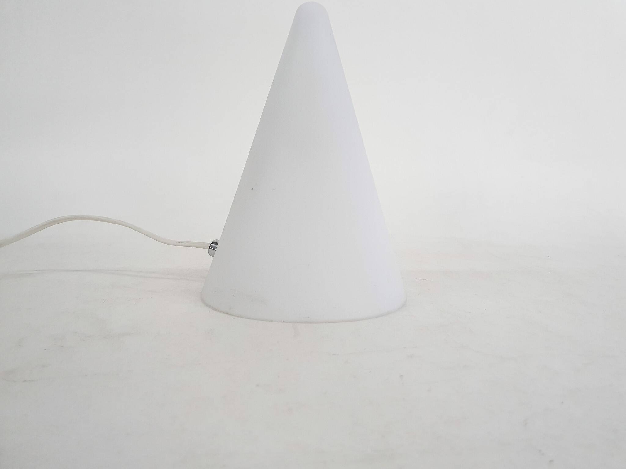 Milk glass lights by Wofi Leuchten, Germany