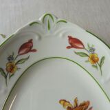 Ancien petit ravier, tulipe, en céramique, villeroy & boch