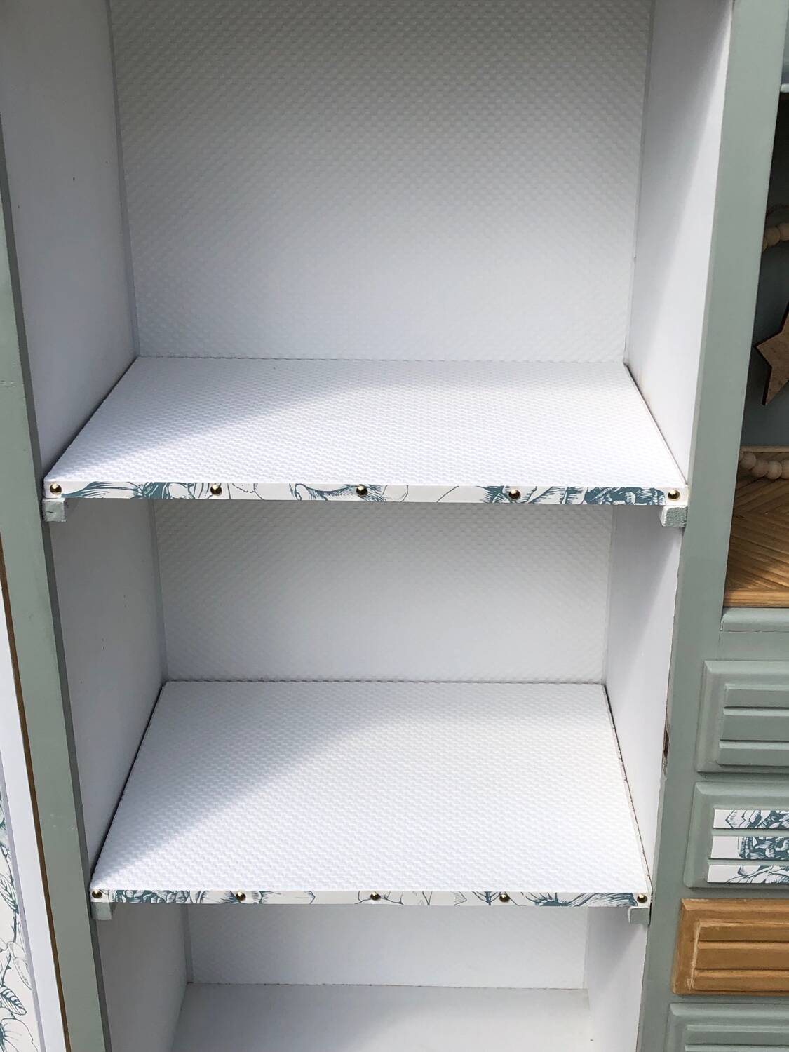 Vintage asymmetrical wardrobe