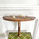 Curved wall console shelf