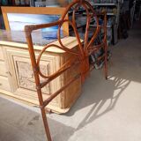 Vintage rattan headboard