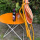 Pair of antique deckchairs