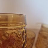 Pernod sa amber glasses