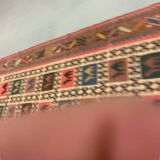 Handmade checkered kilim