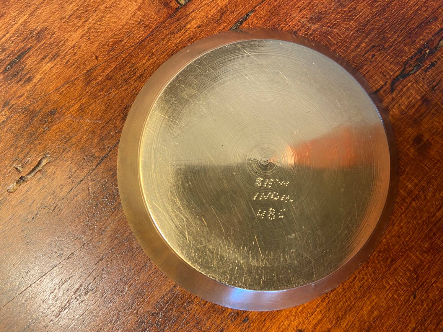 Brass bowl from India