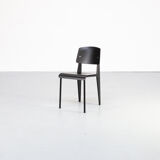 Jean Prouvé ‘Standard-SP’ dining chair for Vitra set/6