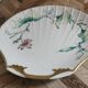 Limoges flower decoration shell plate Limoges