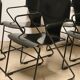 Série de 6 chaises EGOA 300 par Josep Mora - 1980