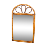 Miroir en rotin - 64x39cm
