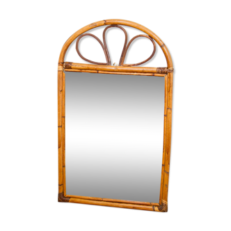 Rattan mirror - 64x39cm
