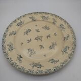 Gien opaque porcelain dish. April Model