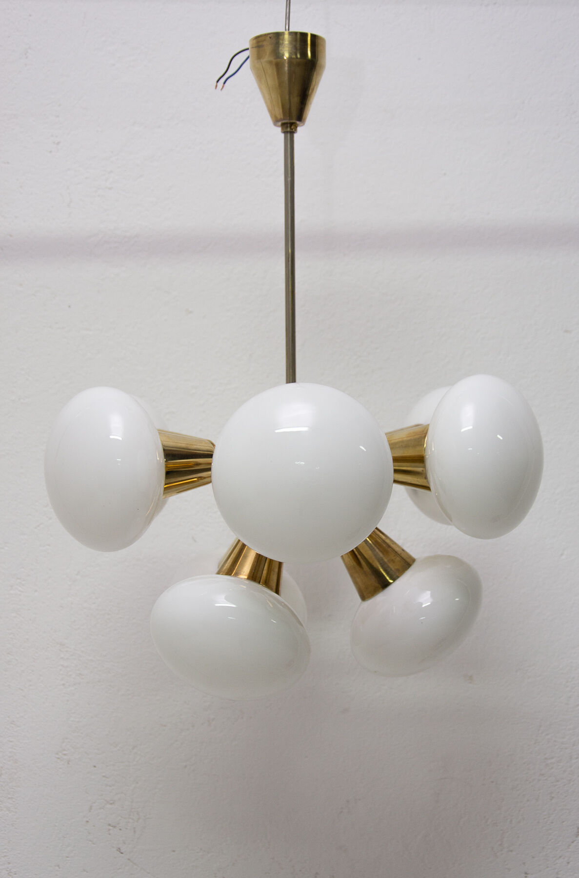 Vintage Sputnik chandelier for Kamenicky Šenov, 1970´s