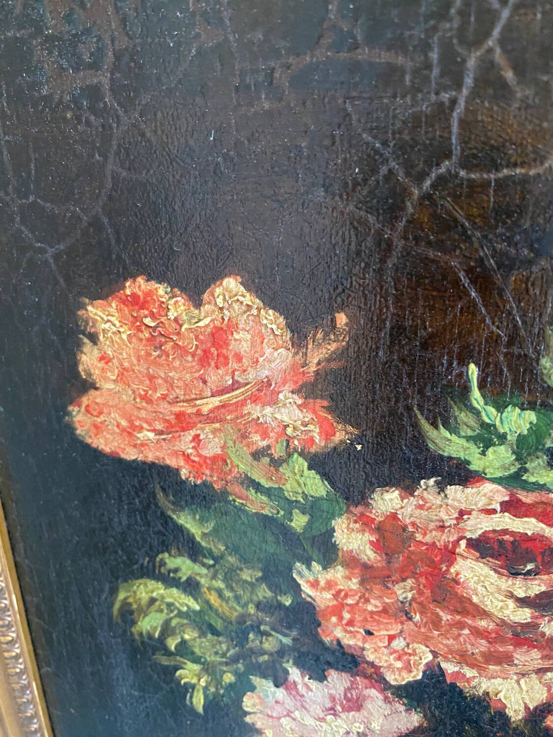 Nature morte bouquet de roses de Veth