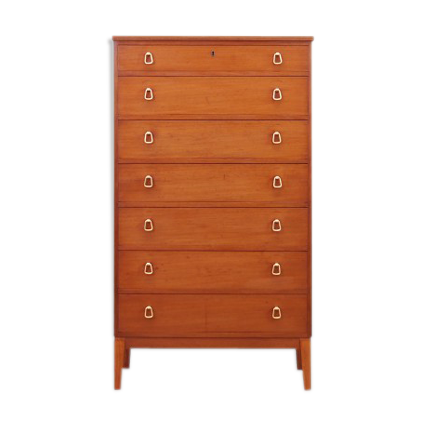 Commode en acajou, design danois, années 1970, fabriqué au danemark