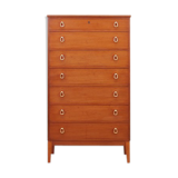 Commode en acajou, design danois, années 1970, fabriqué au danemark