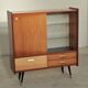 East German sideboard/glass cabinet from the 1960s