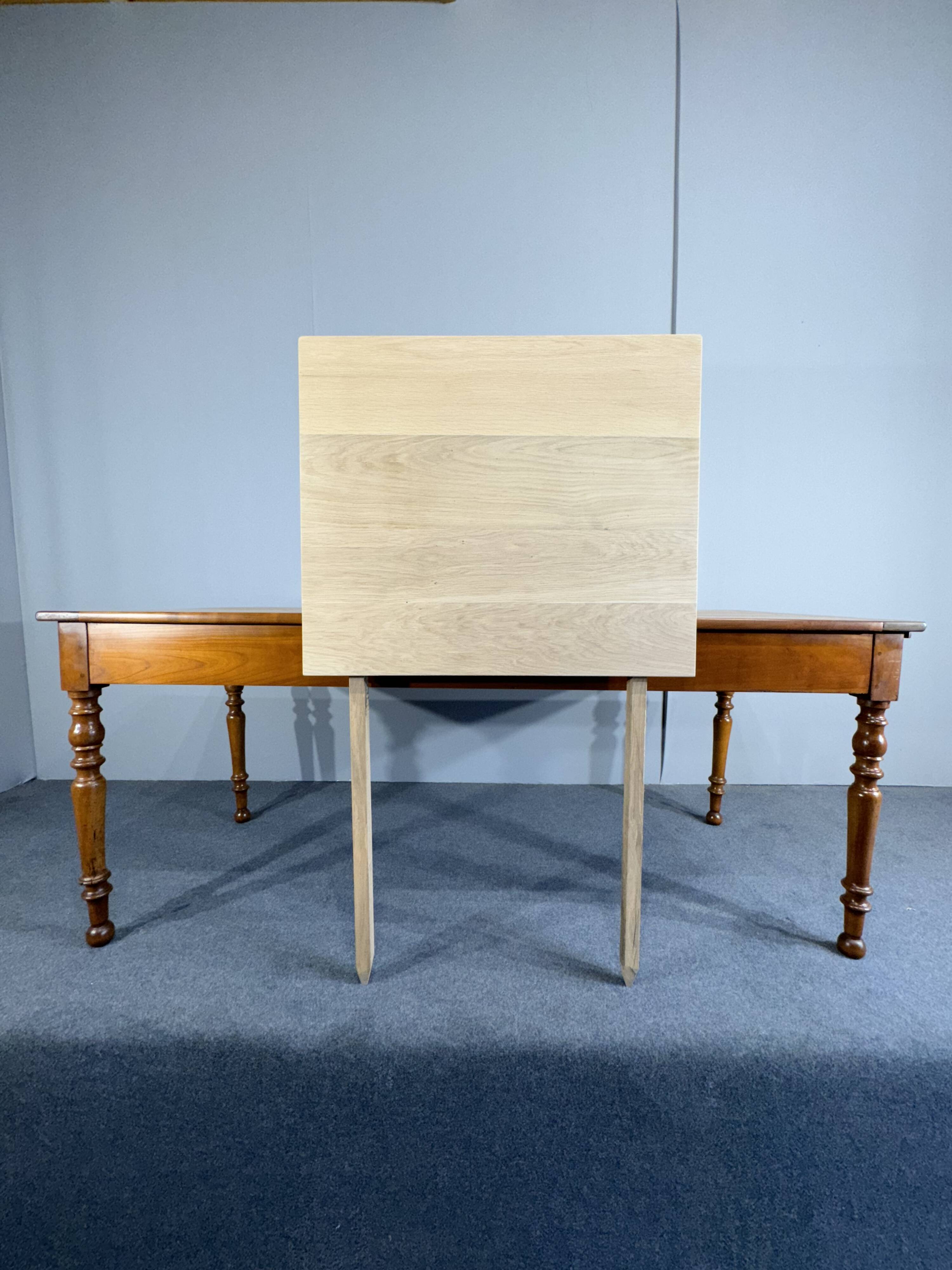 Cherry farmhouse table