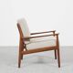 Midcentury Danish easy chair in teak by Svend Aage Eriksen for Glostrup 196