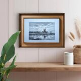 Ross Castle, Killarney, Ireland, printed illustration from 1879.