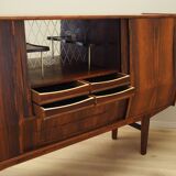 Buffet haut en palissandre, design danois, années 1970, production : Danemark