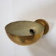 Vintage art deco brass wall light