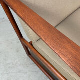 Danish teak easy FD 130 chair by Peter Hvidt & Orla Mølgaard