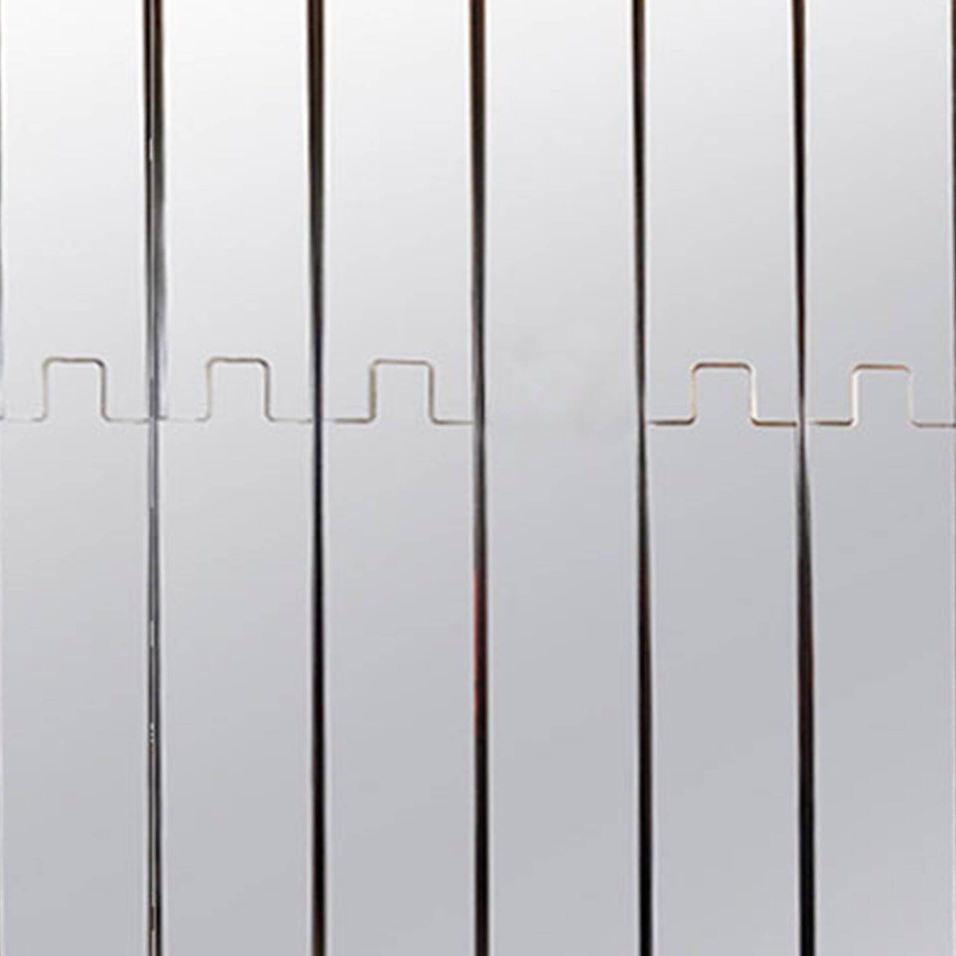 Set of Six Modular "Gronda" Italian Mirrors by Luciano Bertoncini, 1970s