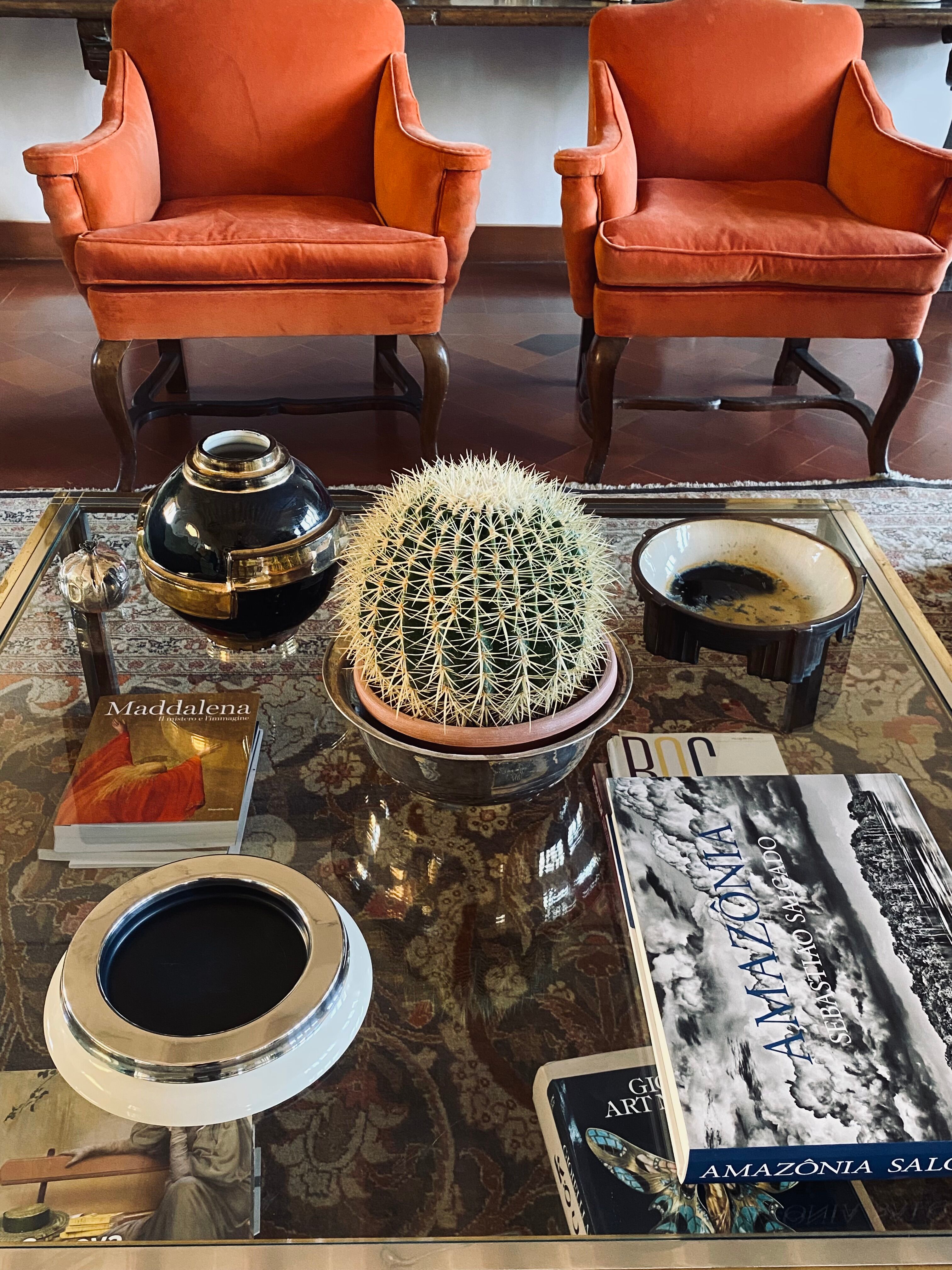 Sergio Asti, mod.4635 white ashtray / catchall, Kartell Italy 1967