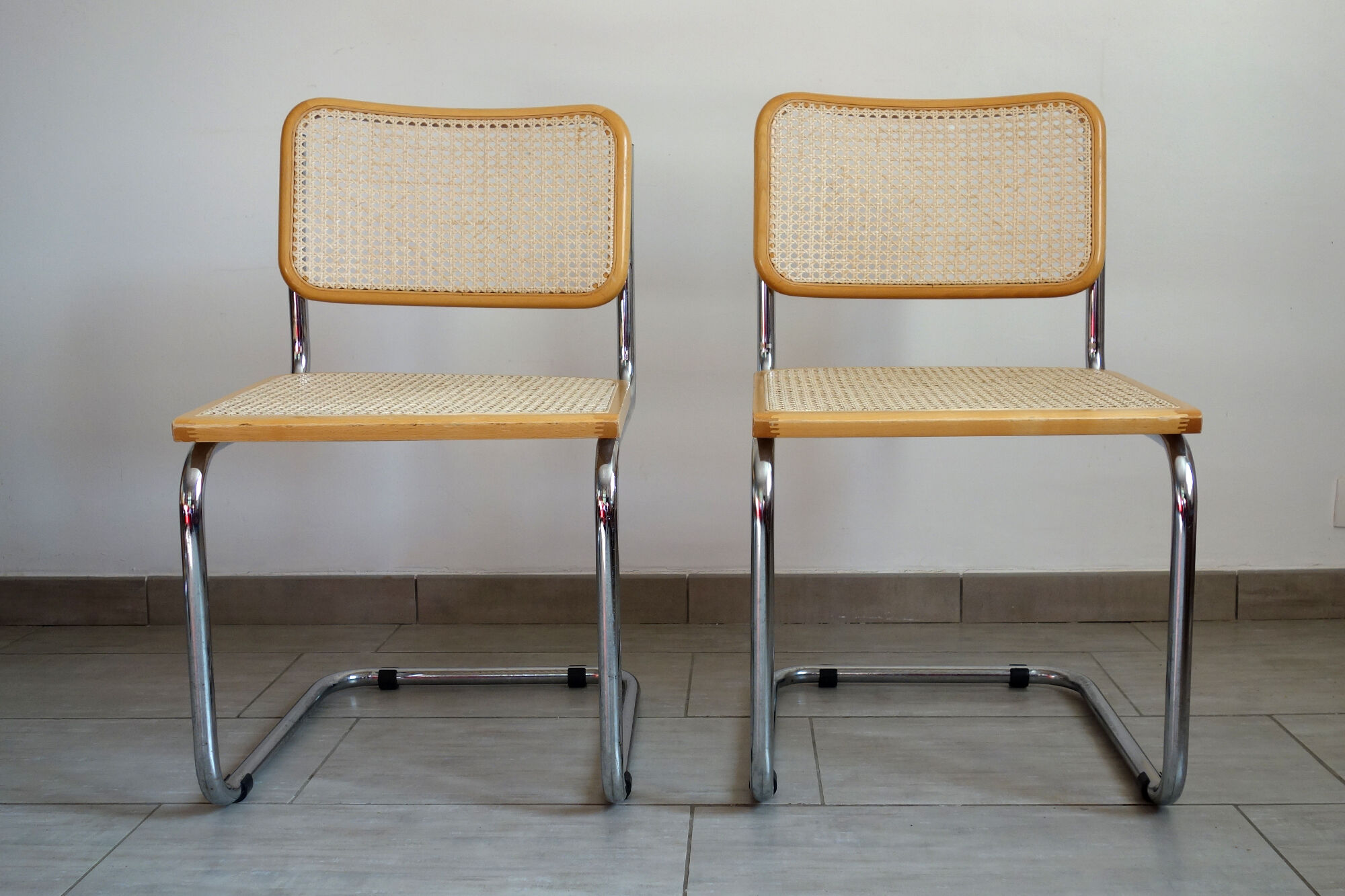 Serie de 4 chaises Cesca B32