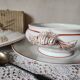 Circa 1900s Pillivuyt Gold 'BM' Monogrammed White Porcelain Soup Tureen