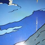 Vintage Jameson Ted Benoit wooden advertising plate