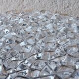 Glass and Bakelite 1960s ceiling lamp