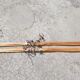 Ancienne paire de ski en bois - vintage