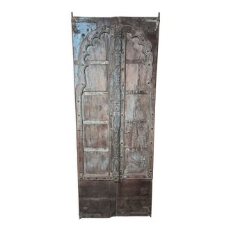 Old wooden door