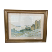 Gold frame