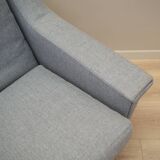 Grey armchair, Danish design, 1960s, production: Denmark